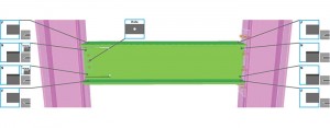 Profiling shapes beam coping, example 4